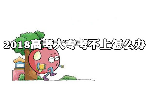 2018高考大专考不上怎么办?(图1) 2018高考大专考不上怎么办?(图1)