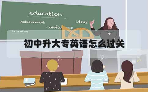 初中升大专英语怎么过关(图1) 初中升大专英语怎么过关(图1)
