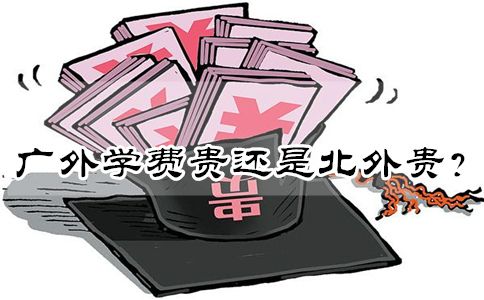 广外学费贵还是北外贵?(图1) 广外学费贵还是北外贵?(图1)